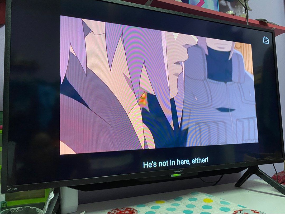 Sharp Aqous 42” Android (Category: TV) located in Melaka Tengah. Submitted by cik.rara (Listing ID 1338876227, Image 3). Description: .