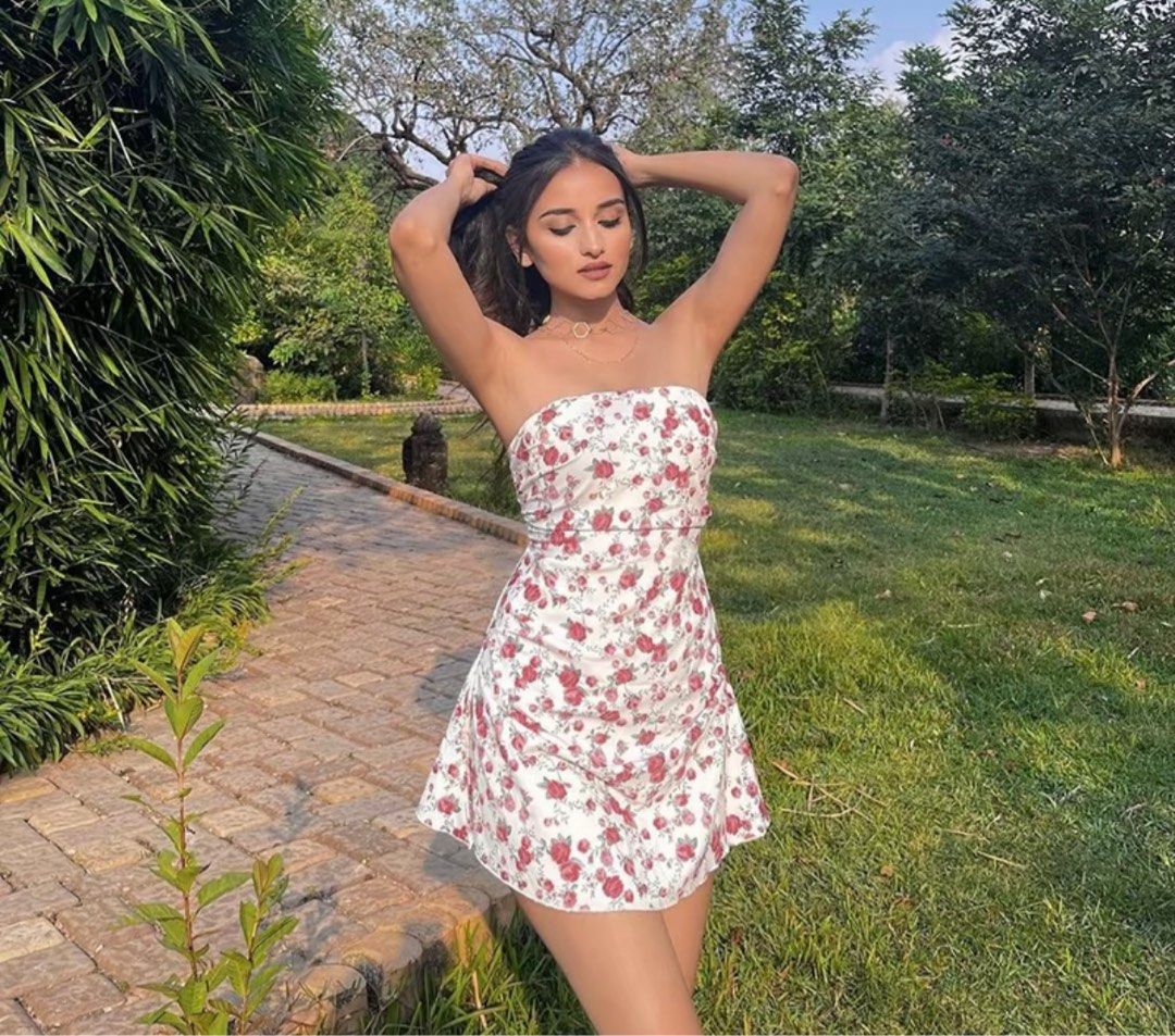 knee length dresses for ladies SHEIN Baby Girl Lemon Print Sleeveless Crop Top And Mini Skirt Set, Su |  Dress
