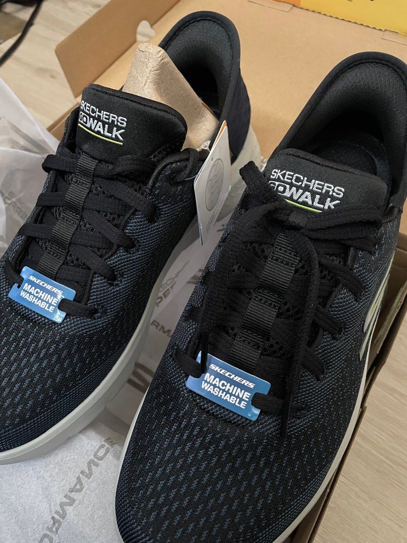 BRAND NEW Skechers Go Walk Flex New World Hands Free Slip ins NP RM300 can nego till letgo Men s Fashion Footwear Sneakers on Carousell