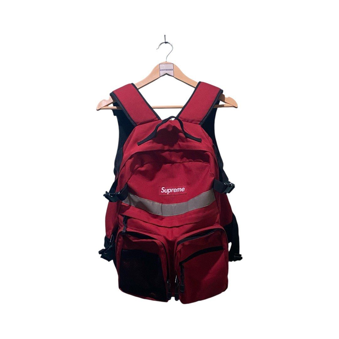 Supreme Hi Vis Backpack Men s Fashion Bags Backpacks on Carousell