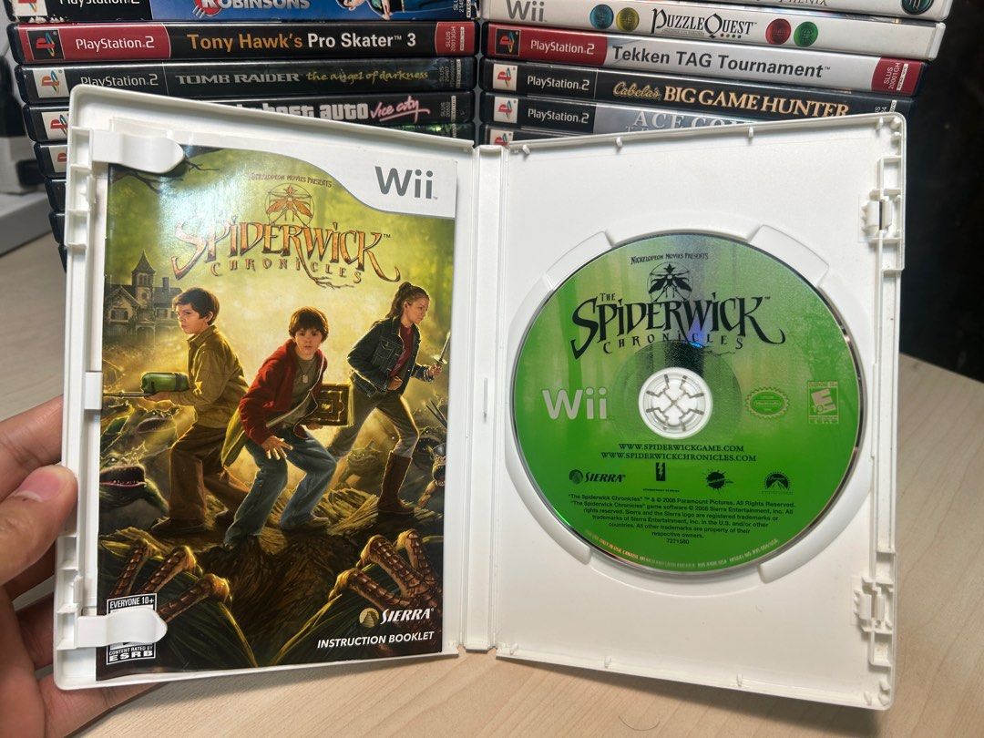 The Spiderwick Chronicles Nintendo Wii Game (Category: Nintendo) located in Bacoor. Submitted by nicojr. (Listing ID 1338979603, Image 3). Description: .