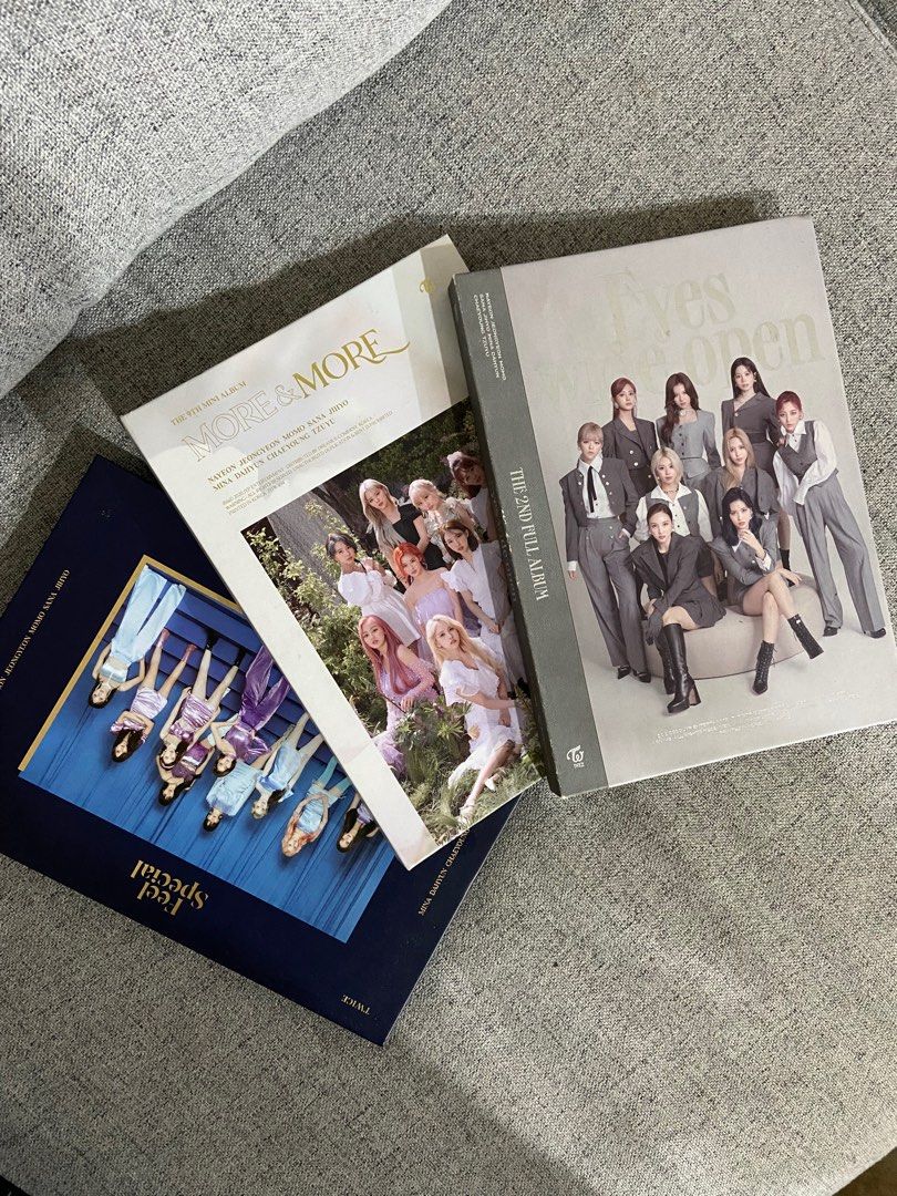 TWICE UNSEALED ALBUMS (TAKE ALL) (Category: CDs & DVDs) located in Bulacan. Submitted by gbrlrxs (Listing ID 1338903490, Image 2). Description: - Taste of Love Album (No CD, Photobook only) - RFS: Declutter - MOP: GCASH - MOD: J&T - Buyer will shoulder the sf - Can make offer just send a dm (kunin niyo na pls) .