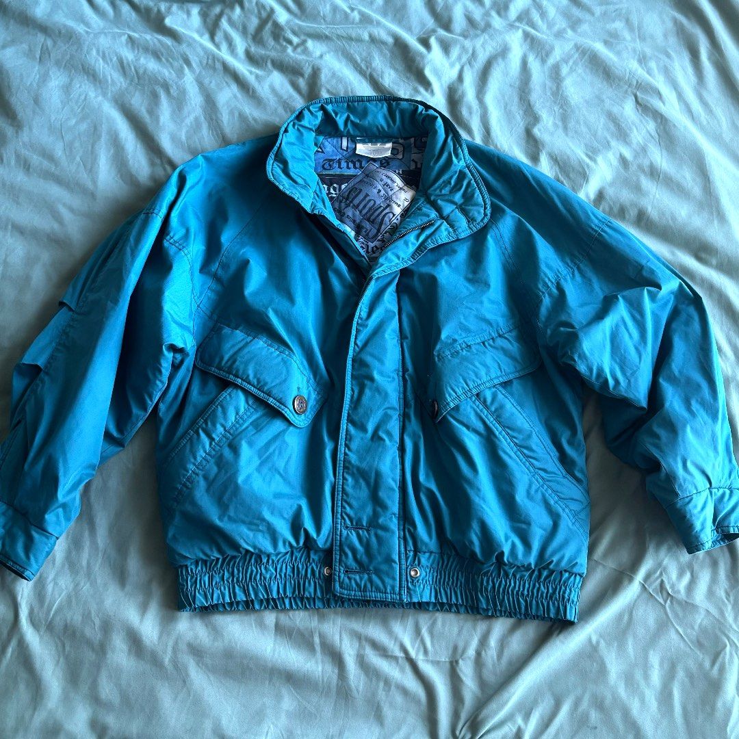 Vintage Adidas Jacket (Category: Coats, Jackets and Outerwear) located in Paranaque City. Submitted by stephanielcnas (Listing ID 1338884648, Image 1). Description: Vintage Adidas Jacket - nice blue shade - no damage - with pocket inside (with zipper) - with vintage look - loose style .