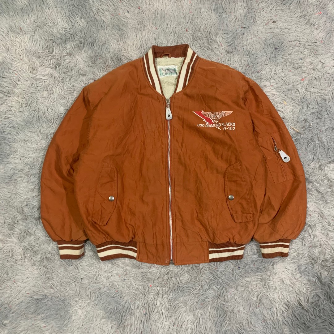 Vintage bomber cheap