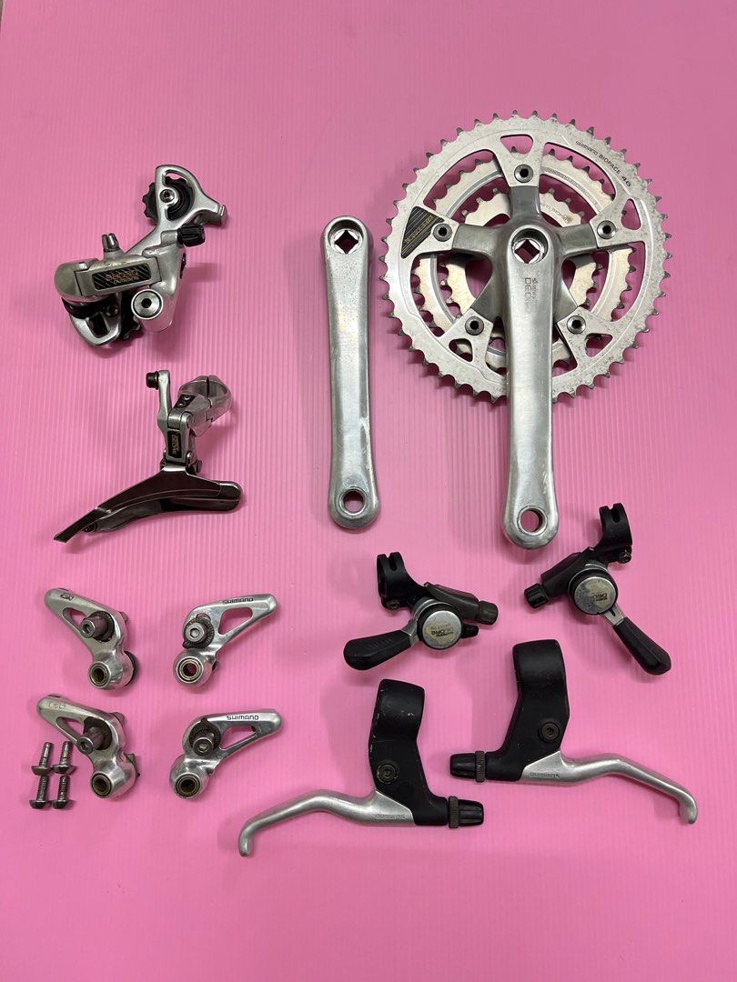 Shimano dérailleur avant Deore M6000 10S triple montage direct argent