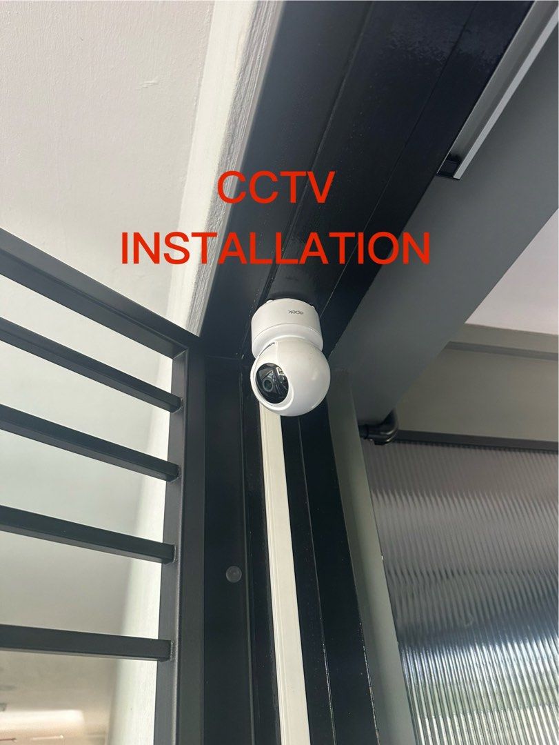 Wireless CCTV Camera installation65074414544515110