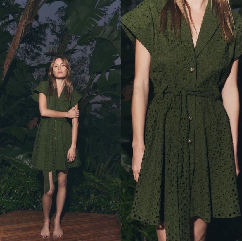 Zara Green Dress (Category: Dresses) located in Manila. Submitted by emercadejas (Listing ID 1338969281, Image 3). Description: SALE SALE SALE! Brandnew with tag! Never worn. So so nice and classy! Ganda din ng color. RFS. Not my style! .