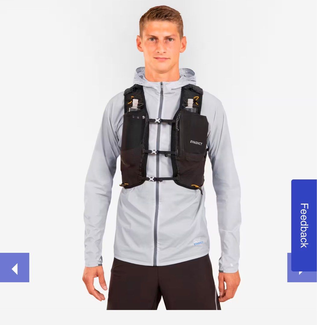Hydration Pack Decathlon Running Rucksack Marathon Hydration Vest