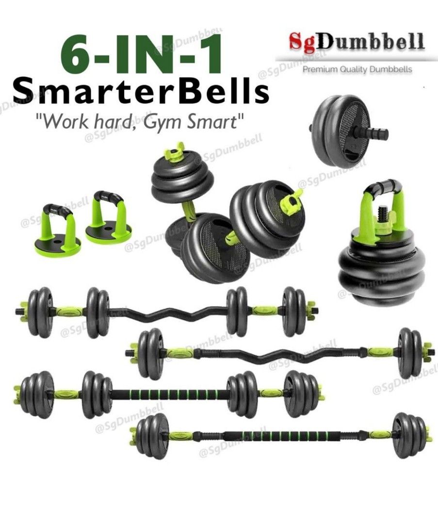 6 in 1 dumbbell set outlet