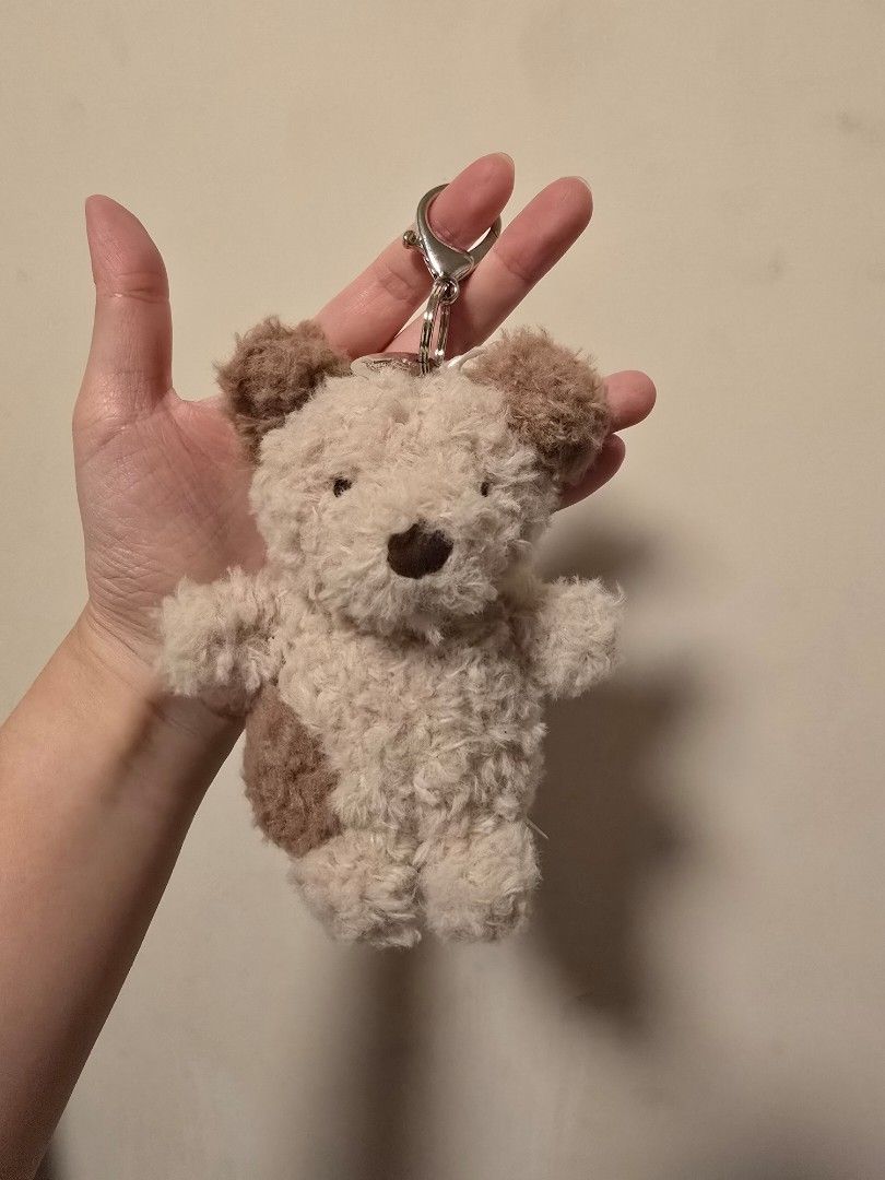 Jellycat little Pup Bag Charm 犬 キーホルダー 猫のキーホルダー