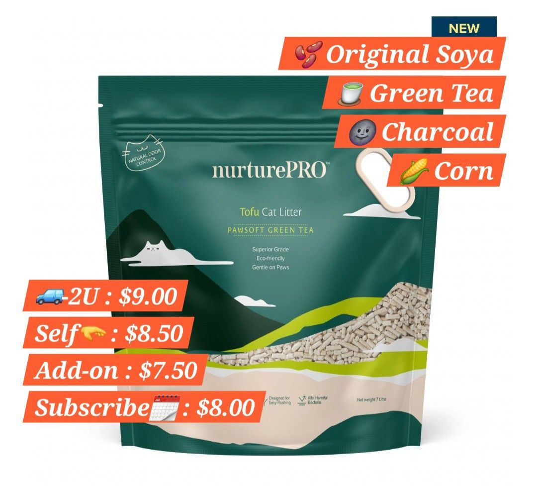 Nurture pro tofu cat litter top