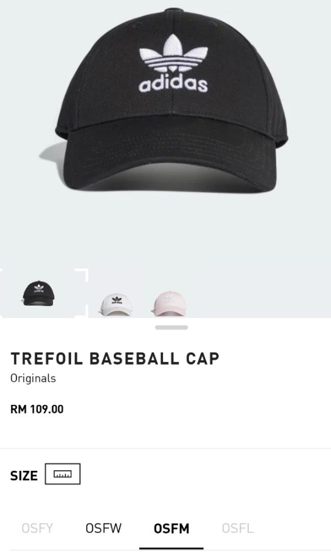 adidas EC3603 Baseball Class Tre Cap Sports Equipment Sports Games Racket Ball Sports on Carousell