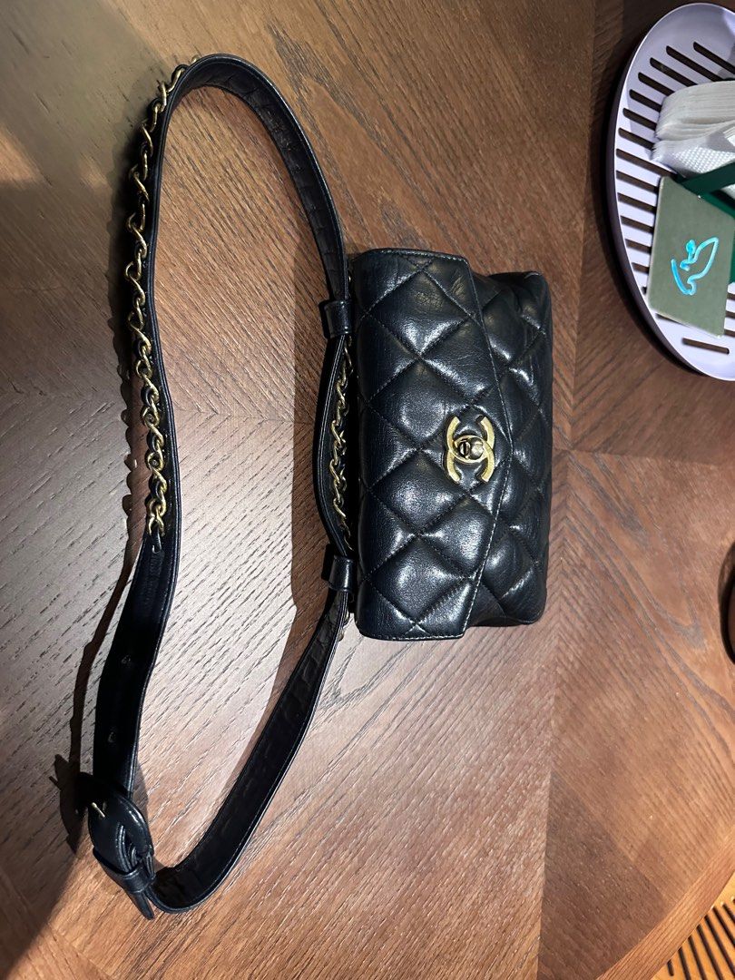 Vintage chanel belt bag 2025