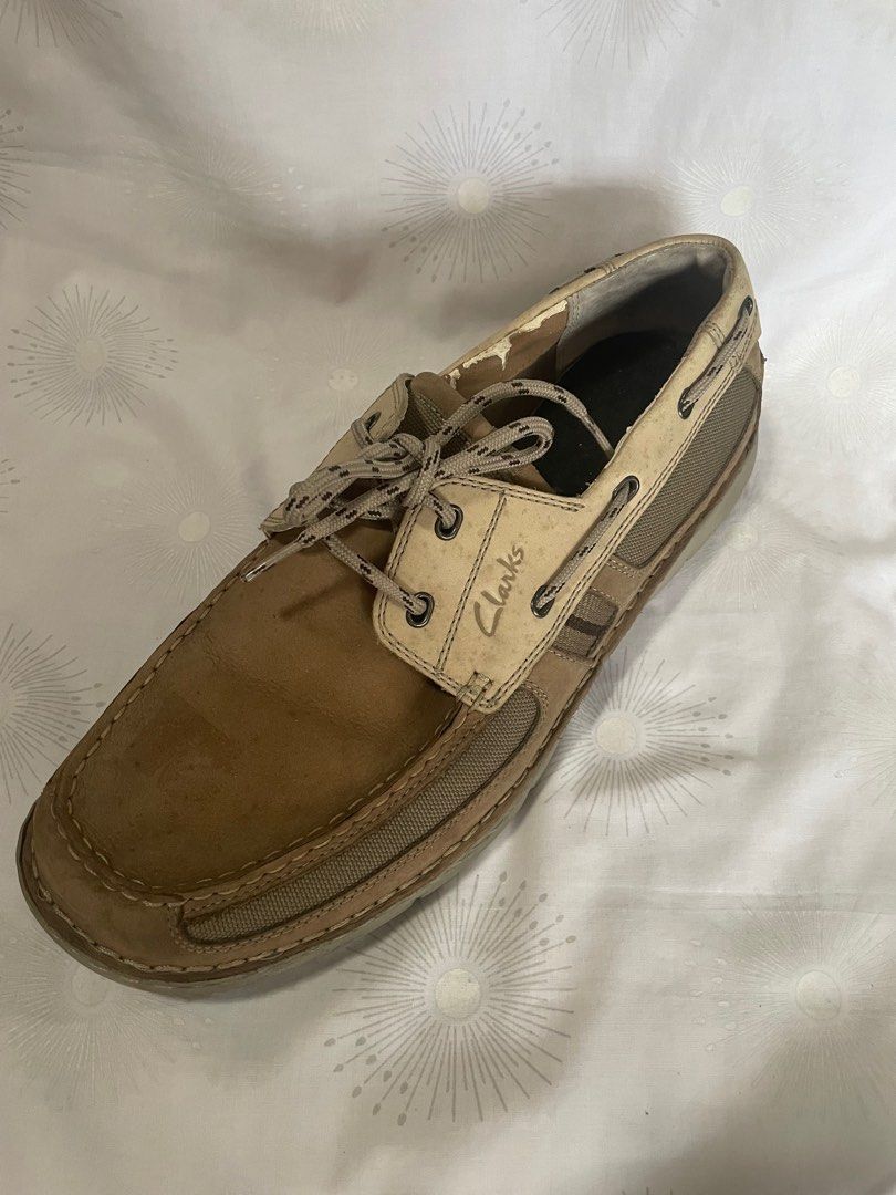 Size 12/Clarks men casual shoe / Authentic (Category: Casual Shoes) located in San Juan City. Submitted by stphilippines (Listing ID 1334208258, Image 3). Description: Authentic Clarks casual shoe. Lightly worn and in a perfect condition. Nice soft leather. .