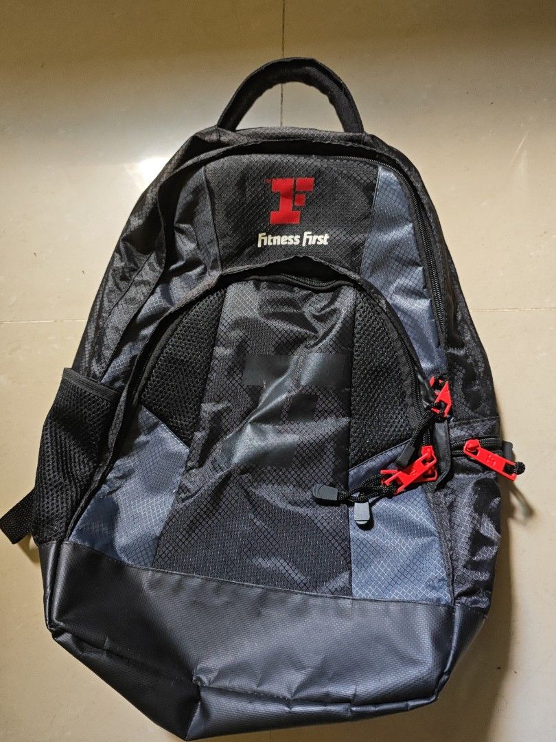 Fitness first backpack deals