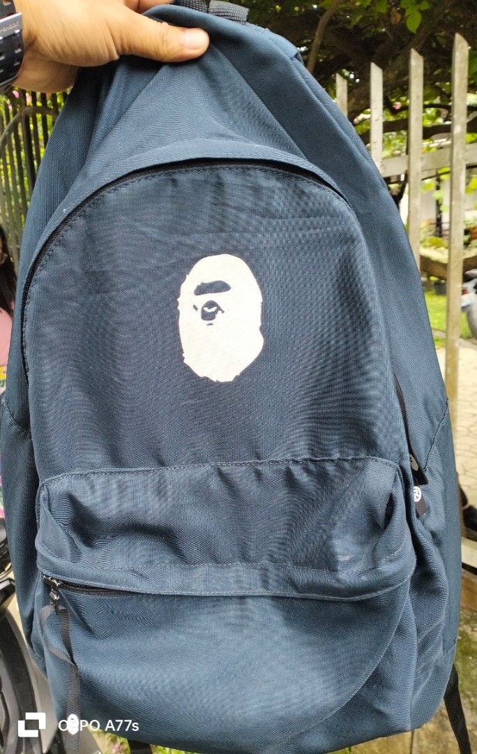 Bape Authentic backpack (Category: Backpacks) located in Talibon. Submitted by saysonlest75795 (Listing ID 1334200501, Image 1). Description: Bape Authentic backpack excellent condition no issue solid nito.