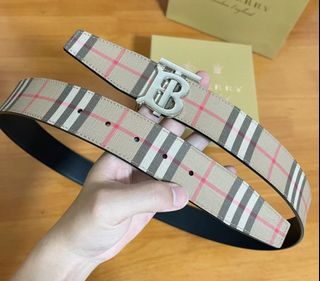 Affordable burberry men belt For Sale Belts Carousell Singapore