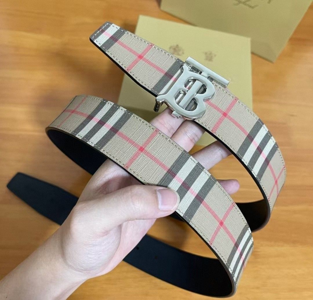 Burberry men s belt Men s Fashion Watches Accessories Belts on Carousell