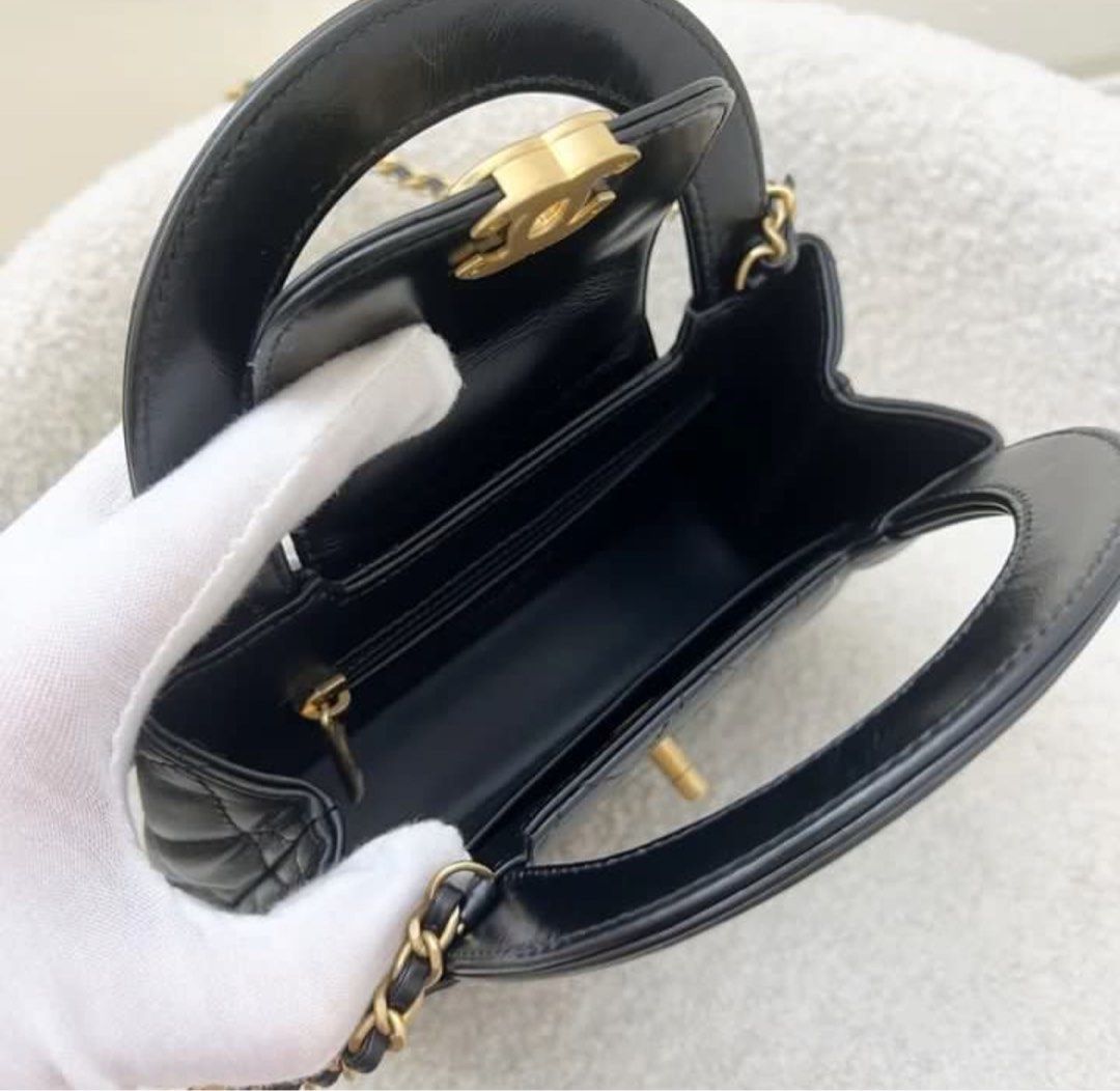 Chanel Sling bag crossbody bag (Category: Luxury Bags & Wallets) located in Silang. Submitted by girlyouneedthis (Listing ID 1334233297, Image 3). Description: Flash sale today only. Chanel Kelly sling bag in black, the most coveted bag. Can be hand bag, sling bag and crossbody bag. Real leather, Microchipped, with dustbag only. No returns, No exchange, No refunds..