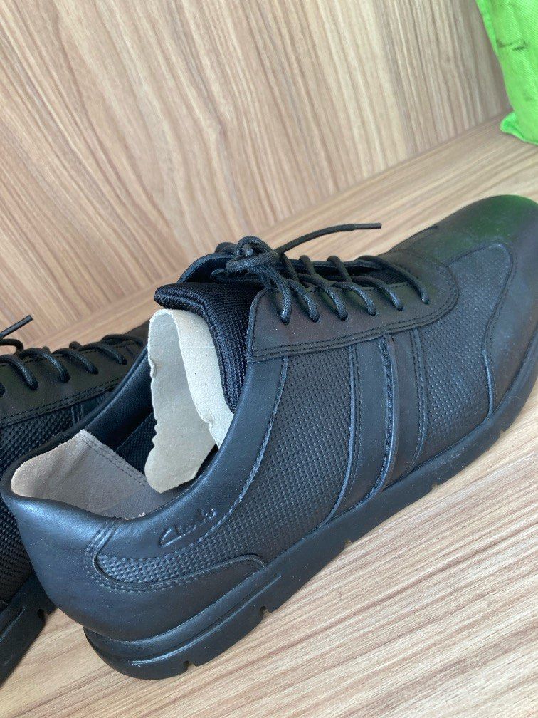 Clarks Denner Race leather sneakers men shoes