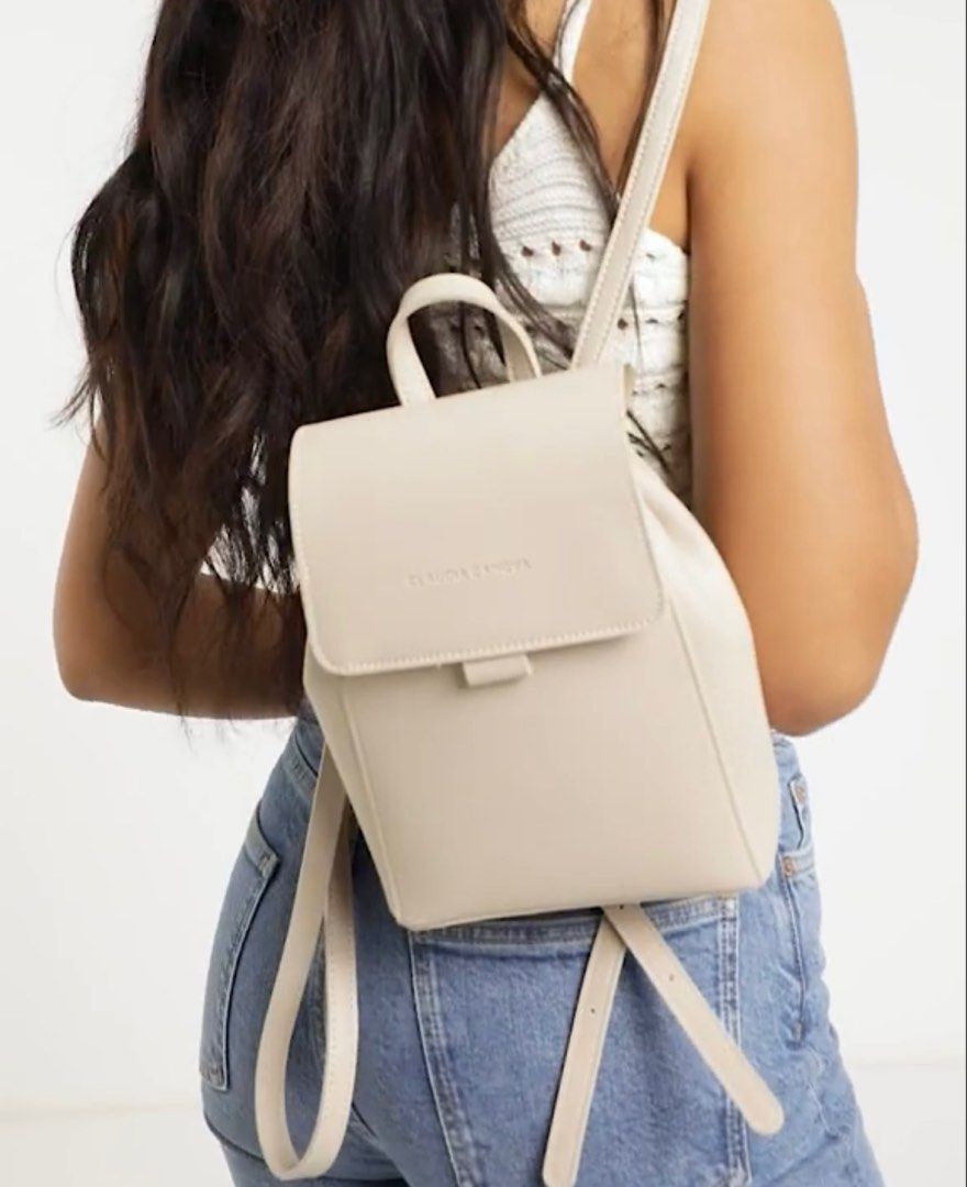 Claudia canova unlined flapover backpack shop