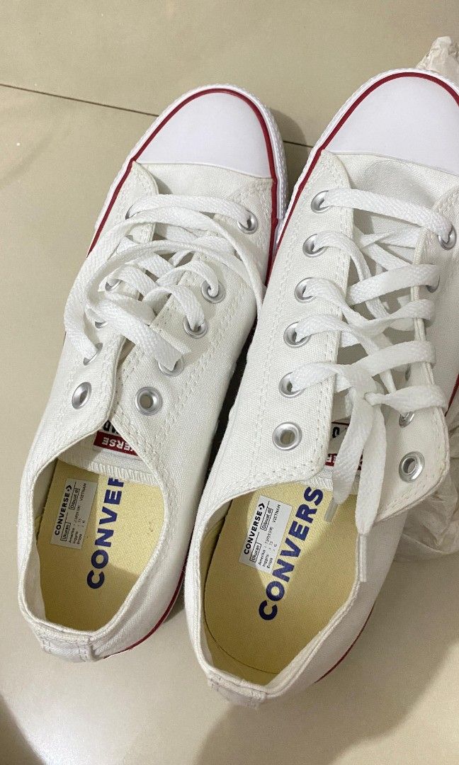 Converse Chuck Taylor All Star Ox Unisex Sneakers Optical White
