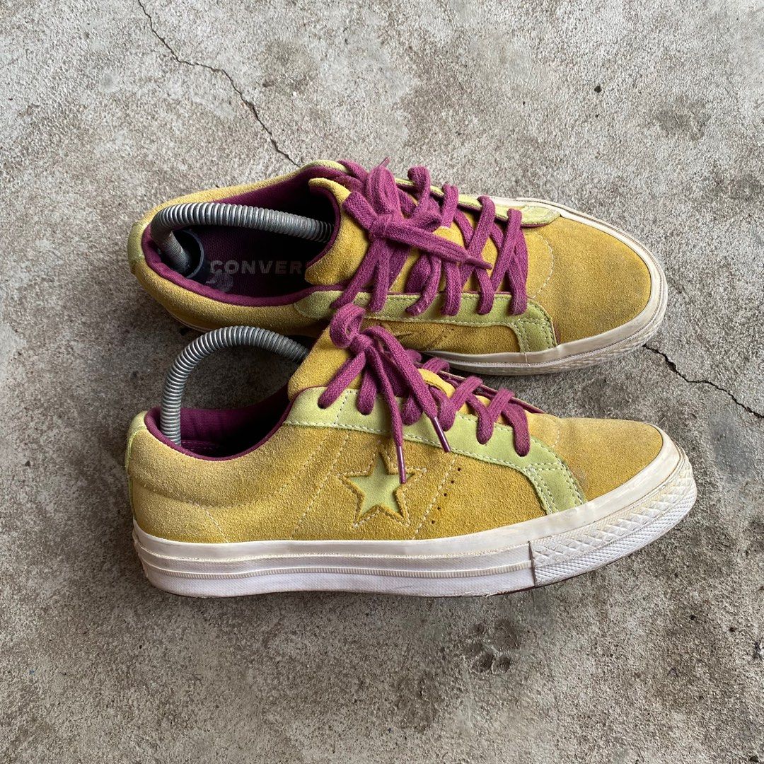 Converse one star apple green store