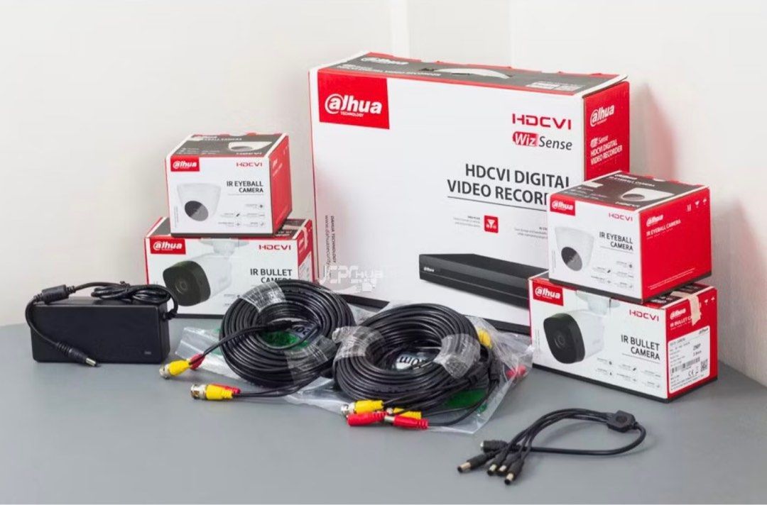 DAHUA 4CHANNEL 2MP CCTV SET (Category: Security Systems & CCTV Cameras) located in Manila. Submitted by myles29 (Listing ID 1334216952, Image 3). Description: Dahua 4 Channel 2MP CCTV SET Inclusions: DVR DAHUA XVR-1B04-1 500GB Surveillance HDD (2)Dahua(dh-hac-b1a21n) IR 2mp BULLET (2)Dahua (dh-hac-t1a21n) IR 2MP DOME (4)CCTV SIAMESE CABLE 20m 12V 5A ADAPTOR w/4 way SPLITTER 1 YEAR WARRANTY .