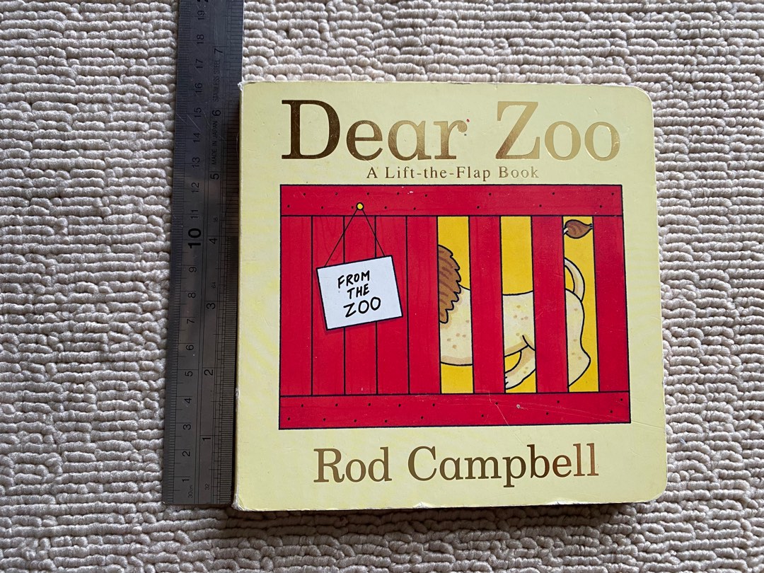 Dear Zoo by Rod Campbell Lift the Flap Book, Hobbies & Toys, Books ...