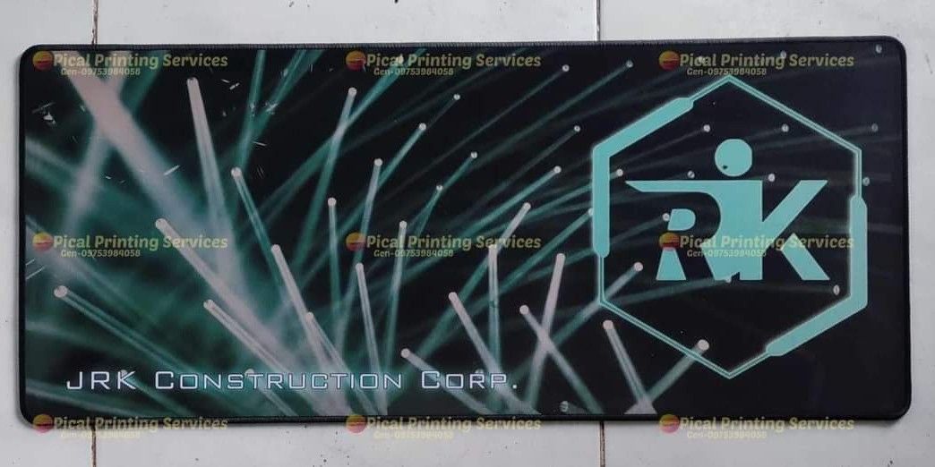 Desktop Mat/Extended Mousepad (Category: Mouse & Mousepads) located in Manila. Submitted by printone_2026 (Listing ID 1334293831, Image 2). Description: Extended Mousepad Send us your idea. Any layout, design and theme color, Just name it and we make it! 09753984058 Gen Estrada.