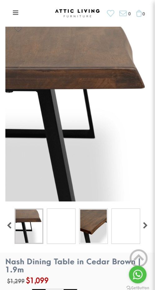 Dining Table (Category: Tables & Sets) located in Singapore. Submitted by implusebuyer02 (Listing ID 1334251141, Image 2). Description: Bought this year! 8/10 Dm for more info :).