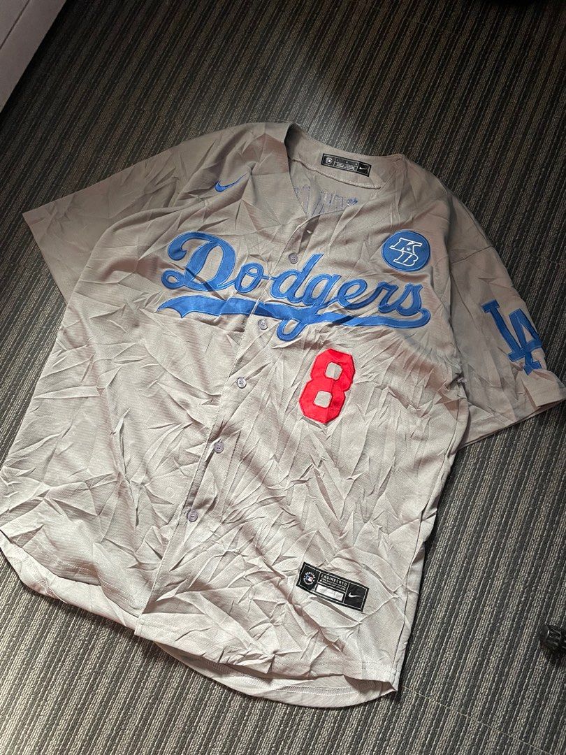 Dodgers x Kobe Bryant Foot Ball Jersey (Category: Activewear) located in Iloilo. Submitted by chillbill11 (Listing ID 1334296410, Image 2). Description: Size Large No issue Need wash.