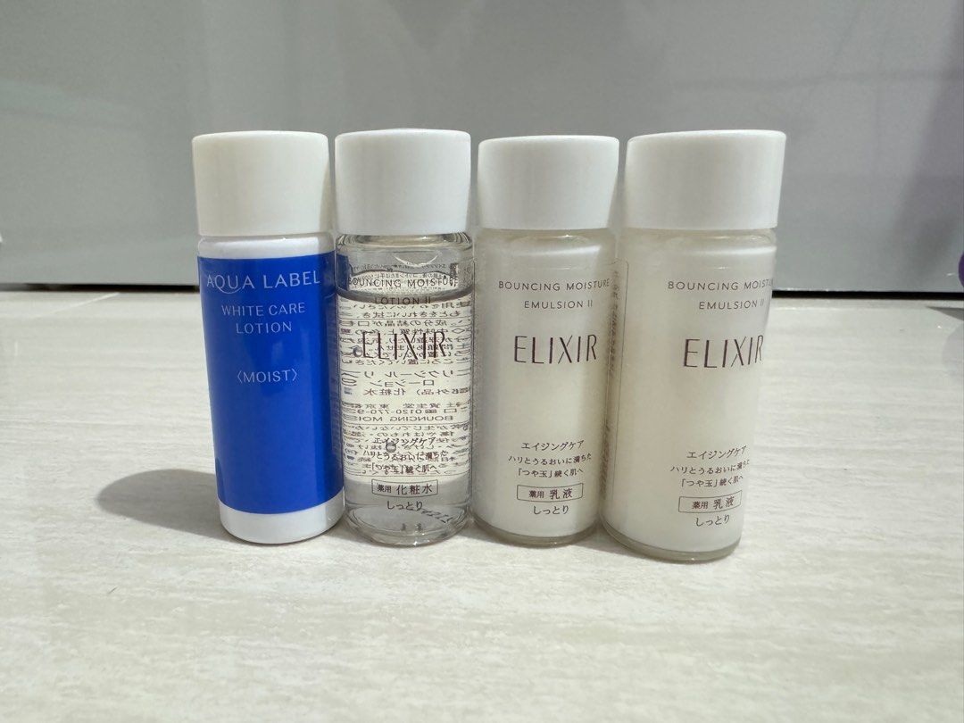 ELIXIR , AQUA LABEL sample, 美容＆個人護理, 健康及美容 皮膚護理, 面部 面部護理 Carousell