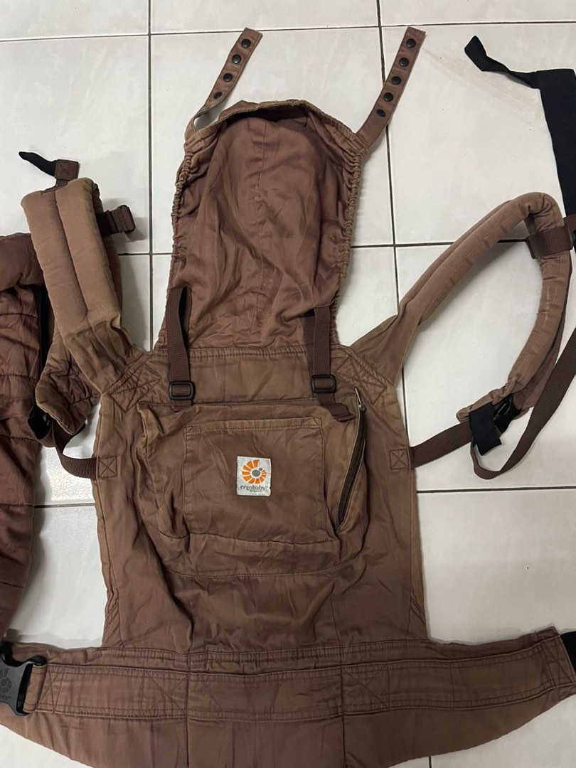 Ergo baby carrier chocolate brown clearance