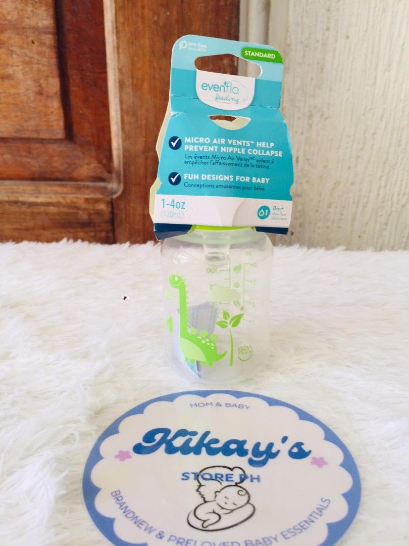 Evenflo 4oz (Category: Breastfeeding & Bottle Feeding) located in Tuguegarao City. Submitted by kikay.store.ph30 (Listing ID 1334371035, Image 1). Description: ❗NEW ARRIVAL❗🇱🇷 Evenflo 4oz Condition: brandnew Authentic 💯🇱🇷 Price : 100 each MOP: GCASH, BDO, MOD: SCO FOR SHIPPING PURPOSE, BUS SHIPPING, JNT, LBC ♥️ 1 day reservation ONLY ♥️ No to rush shipping ♥️ No free shipping ♥️ No return no exchange ♥️ No to long reservation, Location: tugu