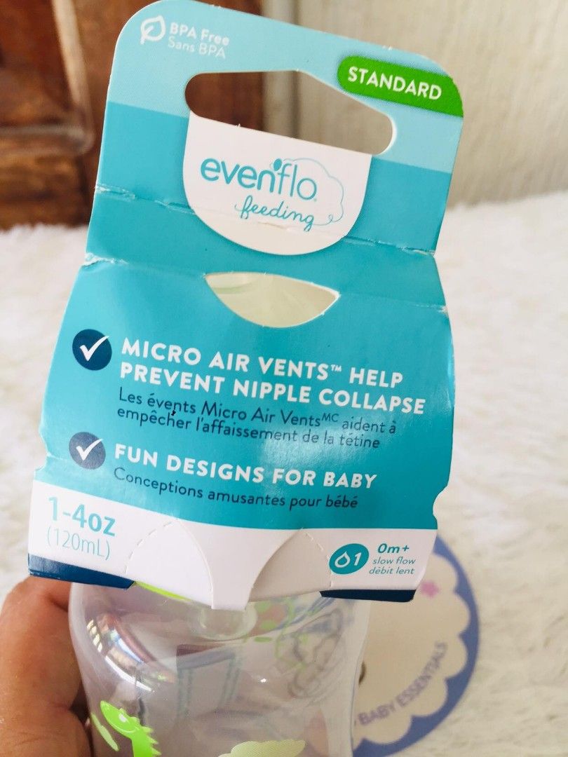 Evenflo 4oz (Category: Breastfeeding & Bottle Feeding) located in Tuguegarao City. Submitted by kikay.store.ph30 (Listing ID 1334371035, Image 3). Description: ❗NEW ARRIVAL❗🇱🇷 Evenflo 4oz Condition: brandnew Authentic 💯🇱🇷 Price : 100 each MOP: GCASH, BDO, MOD: SCO FOR SHIPPING PURPOSE, BUS SHIPPING, JNT, LBC ♥️ 1 day reservation ONLY ♥️ No to rush shipping ♥️ No free shipping ♥️ No return no exchange ♥️ No to long reservation, Location: tugu