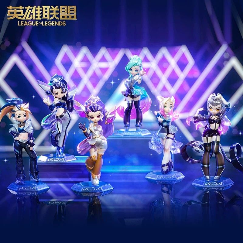 EXCLUSIVE! BRAND NEW! POPMART] POPMART LEAGUE OF LEGENDS KDA