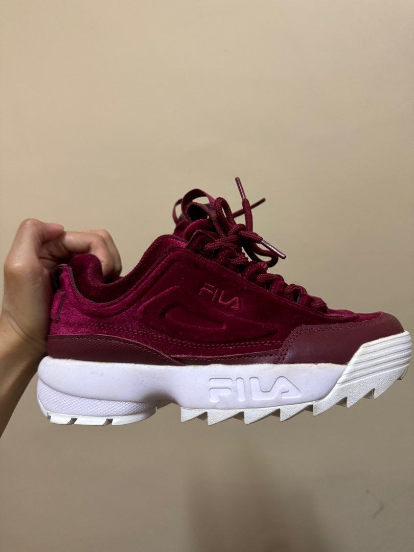 Fila little burgundy outlet