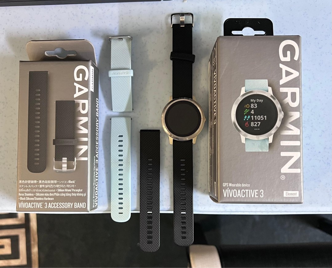 Garmin Vivoactive 3 Element Watch Mobile Phones Gadgets Wearables Smart Watches on Carousell
