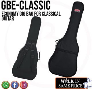 Gator GBE Classical Guitar Gig Bag Guitar Case Black Soft Case