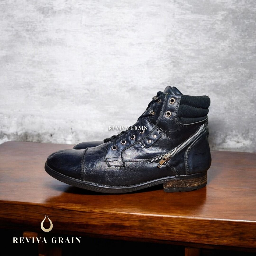 Gbx cap toe zipper boot hotsell