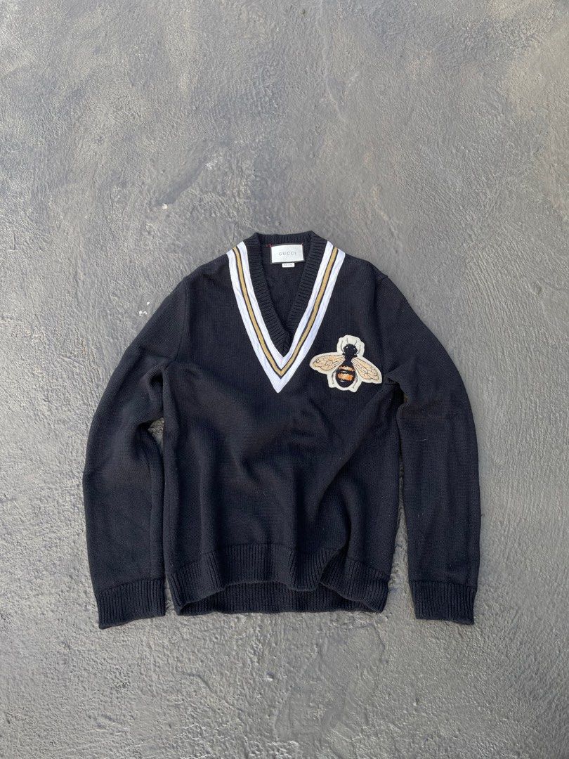 Gucci bee sweater discount