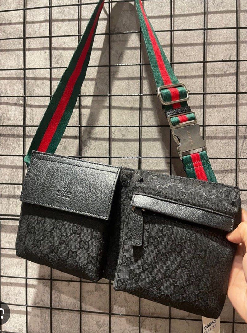 Gucci double belt bag store