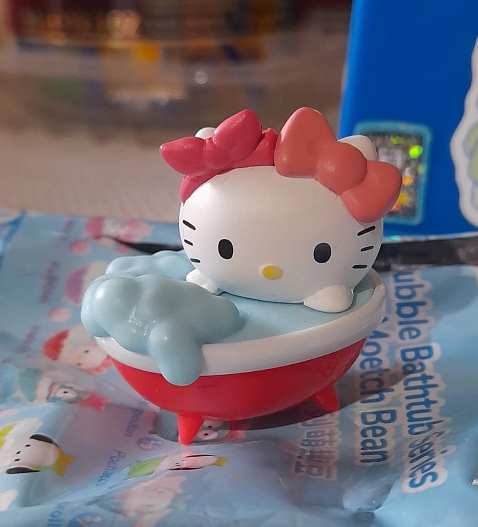 hello kitty moetch bean (bubble bathtub series) (Category: Bathtub & Bath Accessories) located in Quezon City. Submitted by forksoup (Listing ID 1334170297, Image 1). Description: ⚠️ please read info below first before messaging: • 100% authentic • bought a few weeks ago from fully booked • with foil • rfs: wala masyadong sparks lol. pm for actual photos/condition • mop: gcash — strictly mine now, pay now • mod: ggx • loc: quezon city.