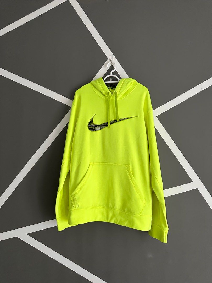 neon hoodie nike