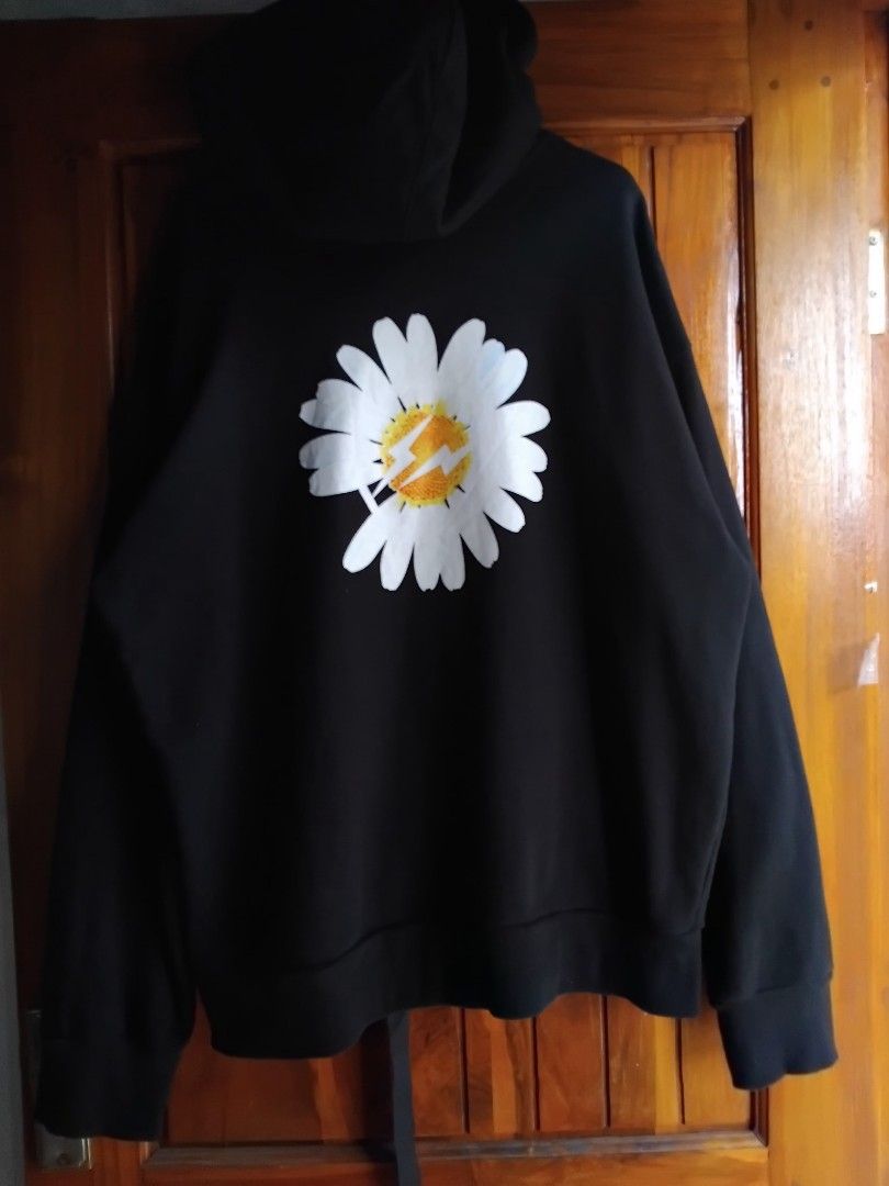 HOODIE PEACEMINUSONE X FRAGMENT Fesyen Pria Pakaian Atasan di Carousell