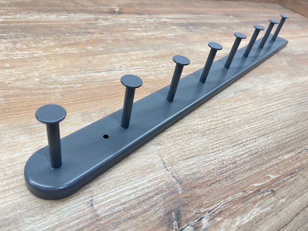 IKEA KOMPLEMENT Pull-out multi-use Hanger, Dark grey, Furniture