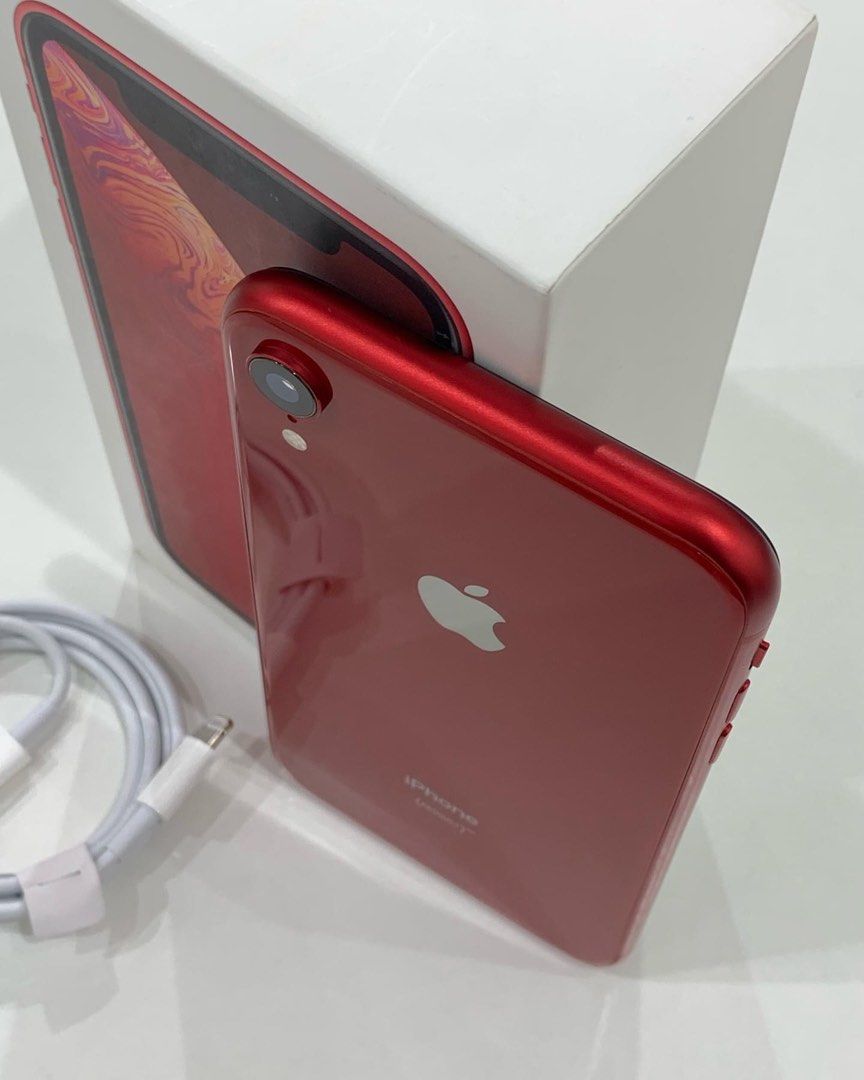iPhone XR 128gb (Category: iPhone X Series) located in Manila. Submitted by TekiCashGadgetsph (Listing ID 1334287580, Image 2). Description: (FU) Open-line, any sim working (worldwide) - Guaranteed original iPhone not fake/copy accessories with box Secondhand Good as new not abused! Presentable •Original Lcd • no issue hidden issues • clean apple id / iCloud id • Good batthealth • Good cam front/back • Good Performance • Working face id • Good us