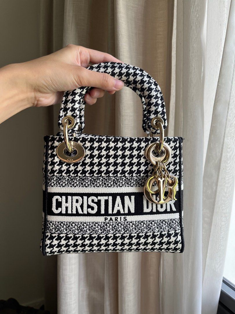 Houndstooth dior bag top