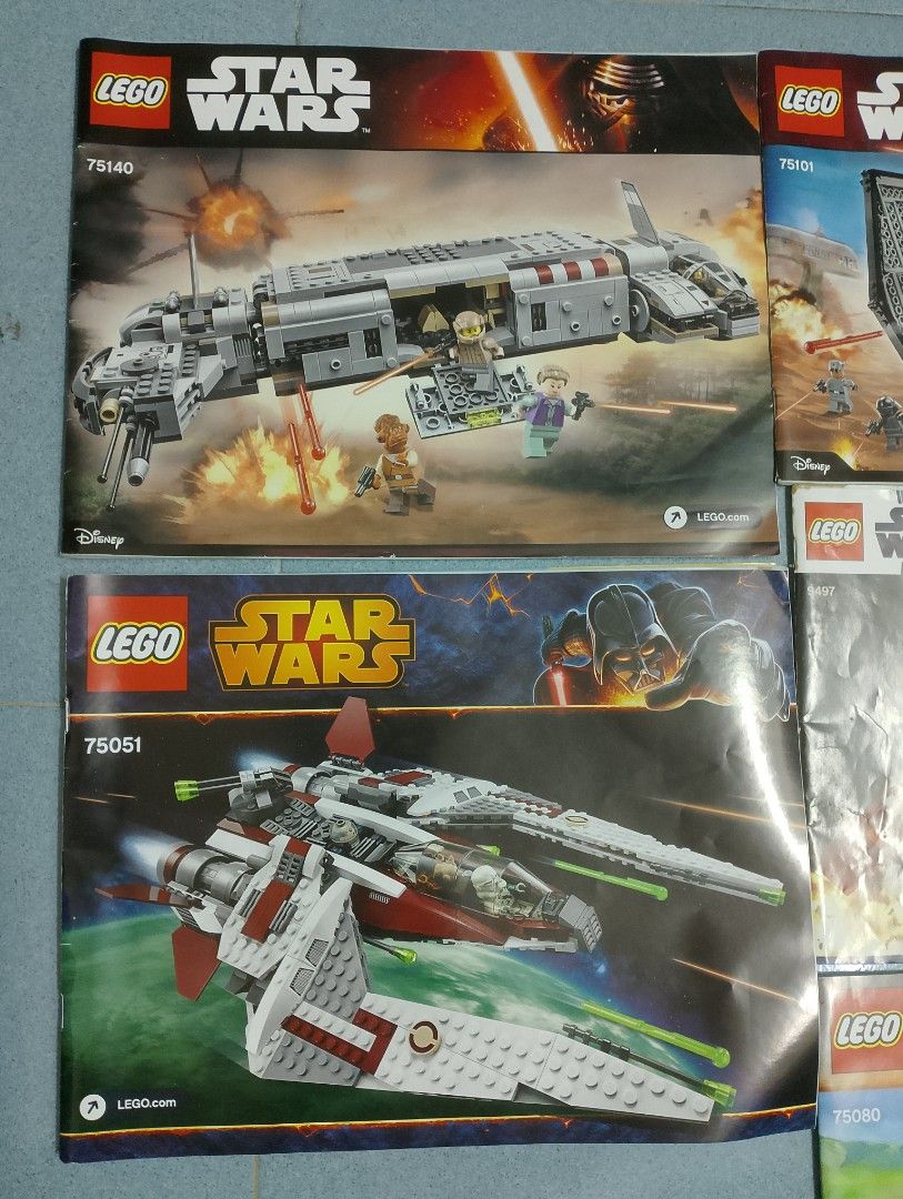 LEGO Star Wars Manual instructions Hobbies Toys Toys Games on Carousell